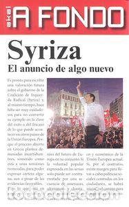 Livros: SYRIZA EL ANUNCIO DE ALGO NUEVO - CUESTA MARIN, ANTONIO