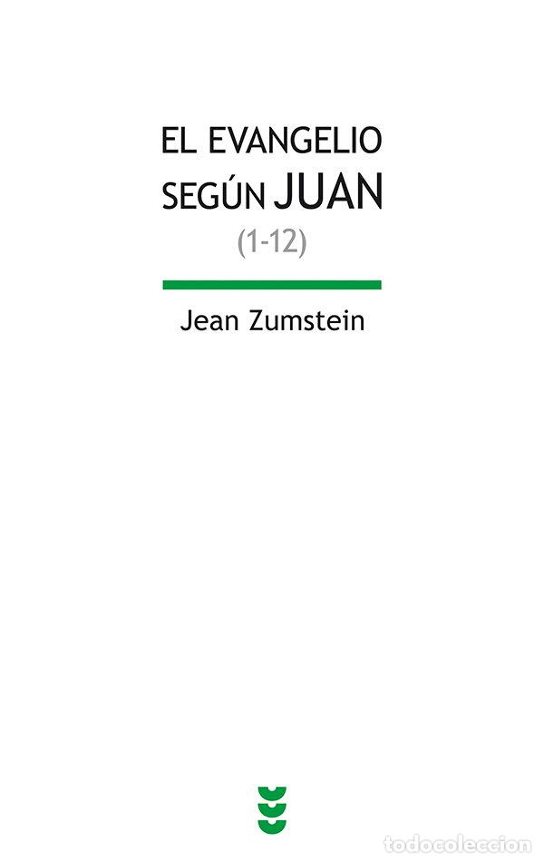 Livres: EVANGELIO DE JUAN (1-12),EL - ZUMSTEIN, JEAN