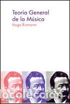Libri: TEORIA GENERAL DE LA MUSICA - RIEMANN, HUGO