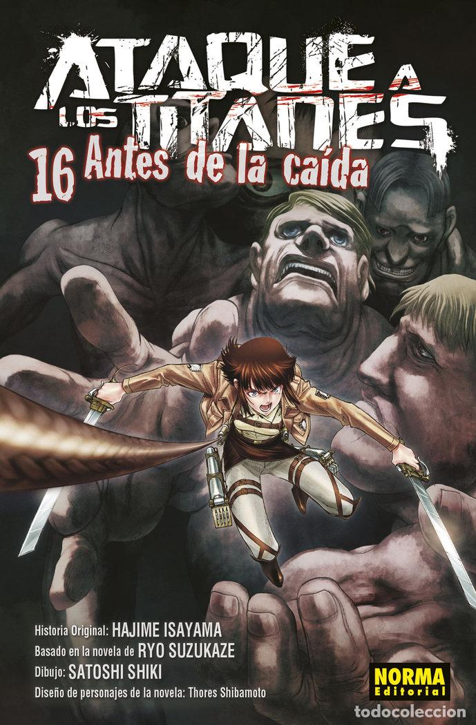 Libros: ATAQUE A LOS TITANES 16 ANTES DE LA CAIDA - ISAYAME
