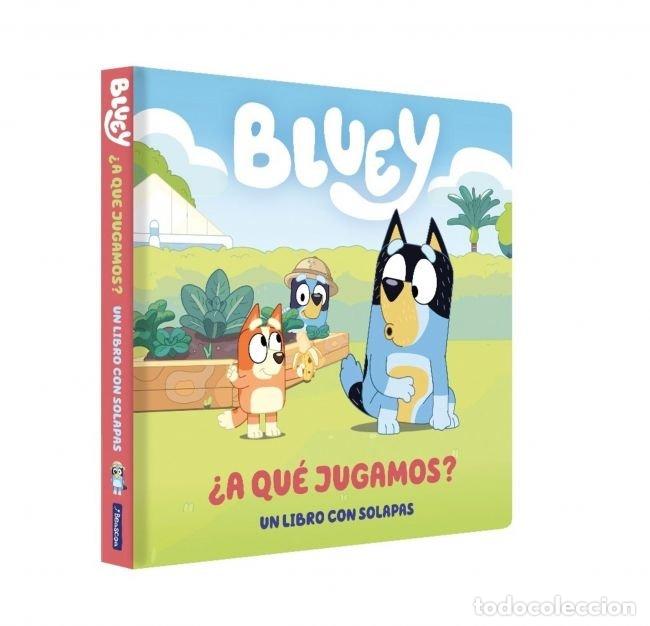 Libros: BLUEY LIBRO DE CARTON CON SOLAPAS A QUE JUGAMOS - AA.VV.