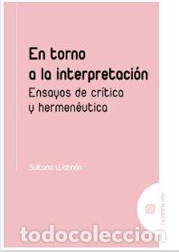 B&uuml;cher: EN TORNO A LA INTERPRETACION - WAHNON, SULTANA