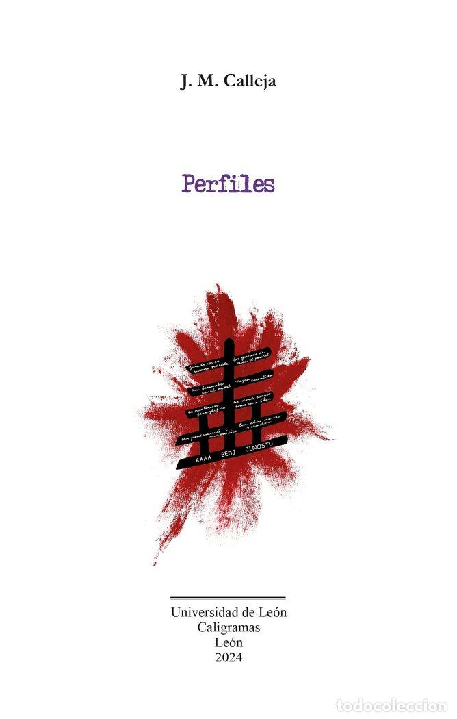 Livres: PERFILES - CALLEJA, J. M.