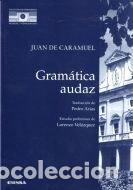 Livres: GRAMATICA AUDAZ - JUAN DE CARAMUEL.