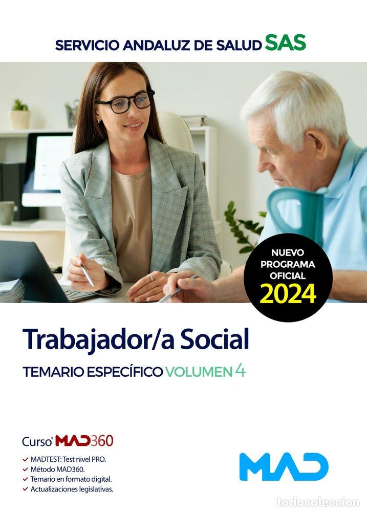 Livres: TRABAJADOR SOCIAL SERVICIO ANDALUZ SALUD SAS TEMARIO ESP 4 - AA.VV.