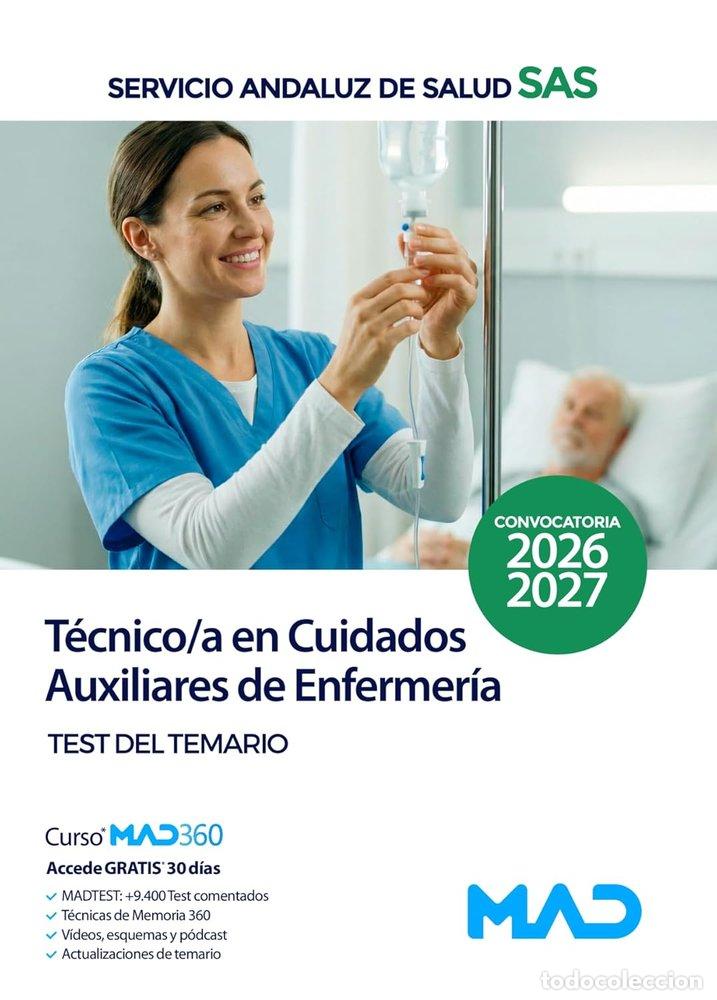 Livres: TECNICO/A CUIDADO AUXILIAR ENFERMERIA TEST TEMARIO ANDALUZ S - AA.VV