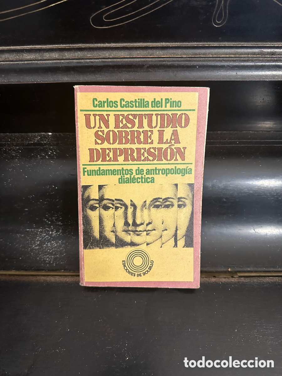 Libros: ejemplar de bolsillo del libro &rdquo;Un estudio sobre la depresi&oacute;n&rdquo;