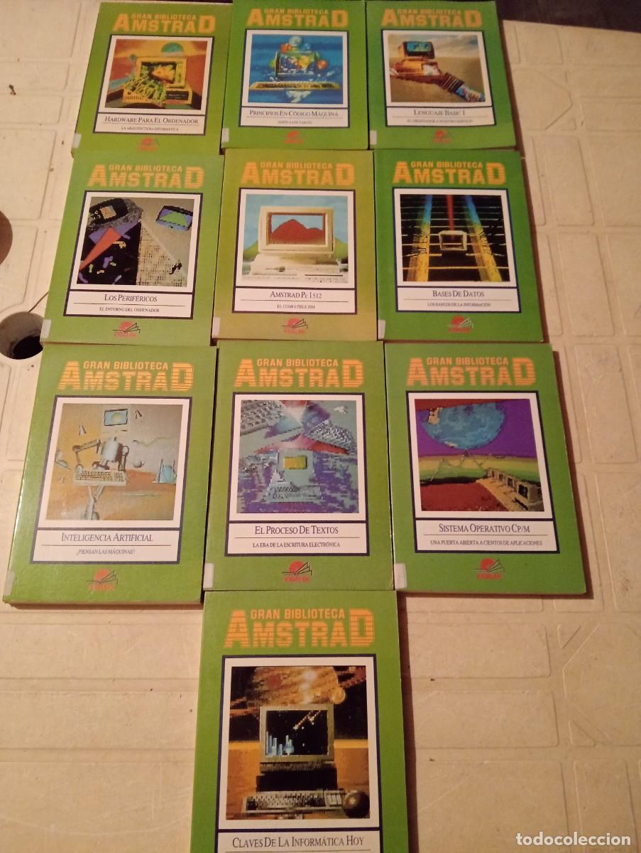 Libros: BIBLIOTECA GRAN AMSTRAD ENTERA 10 VOLUMENES ENCICLOPEDIA PRACTICA DE LA INFORMATICA APLICADA 1986