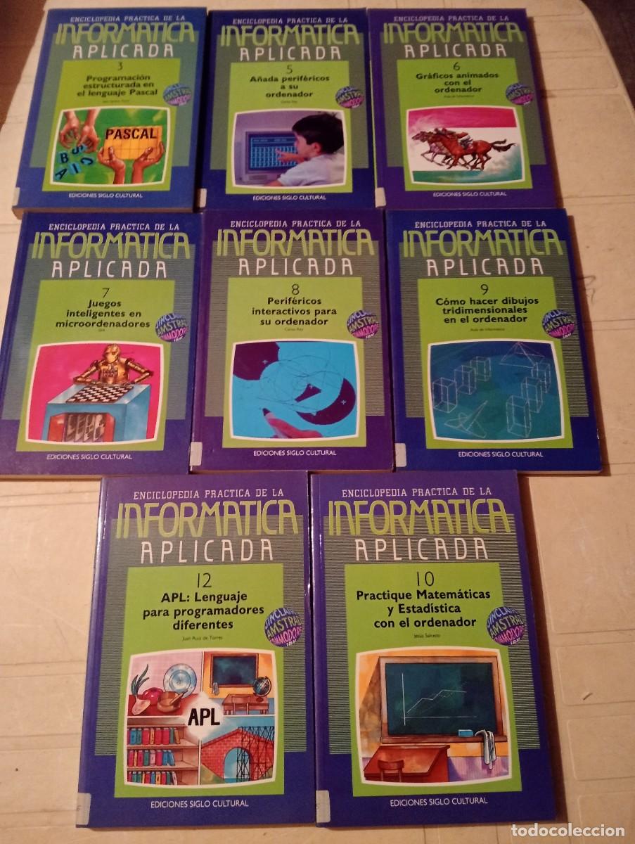 Libros: LOTE DE LIBROS ANTIGUOS SOBRE INFORMATICA APLICADA A&Ntilde;OS 80