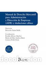 books: MANUAL DE DERECHO MERCANTIL PARA ADE Y TITULACIONES AFINES - AA.VV