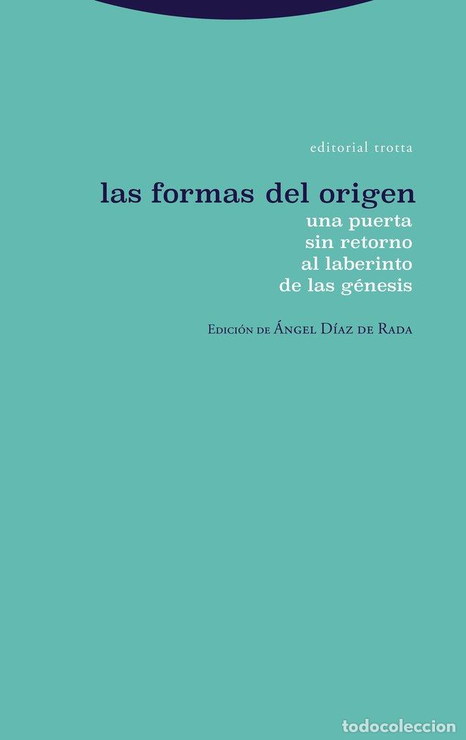 Livres: FORMAS DEL ORIGEN,LAS - DIAZ DE RADA, ANGEL