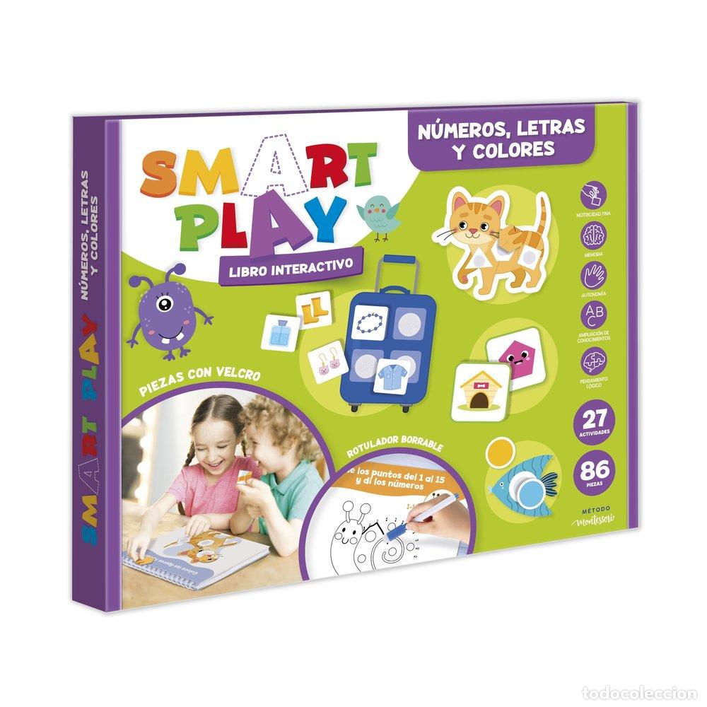 Libros: SMART PLAY NUMEROS LETRAS Y COLORES - IMAGILAND