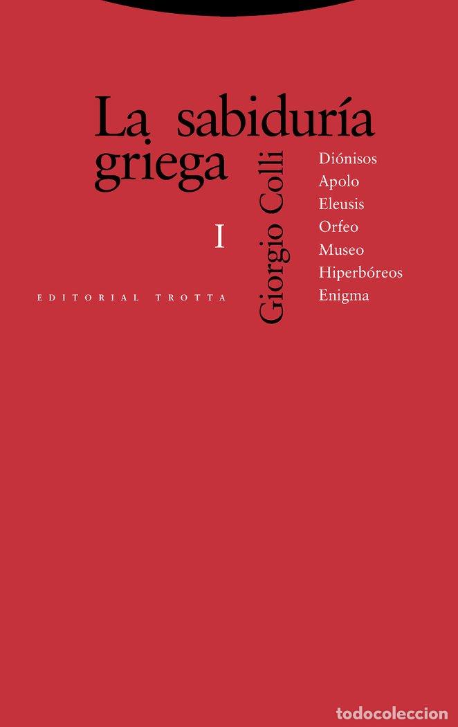 Libri: SABIDURIA GRIEGA I,LA 3&ordf; - AA.VV.