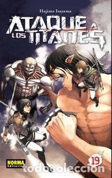 Livros: ATAQUE A LOS TITANES 19 - HAJIME ISAYAMA