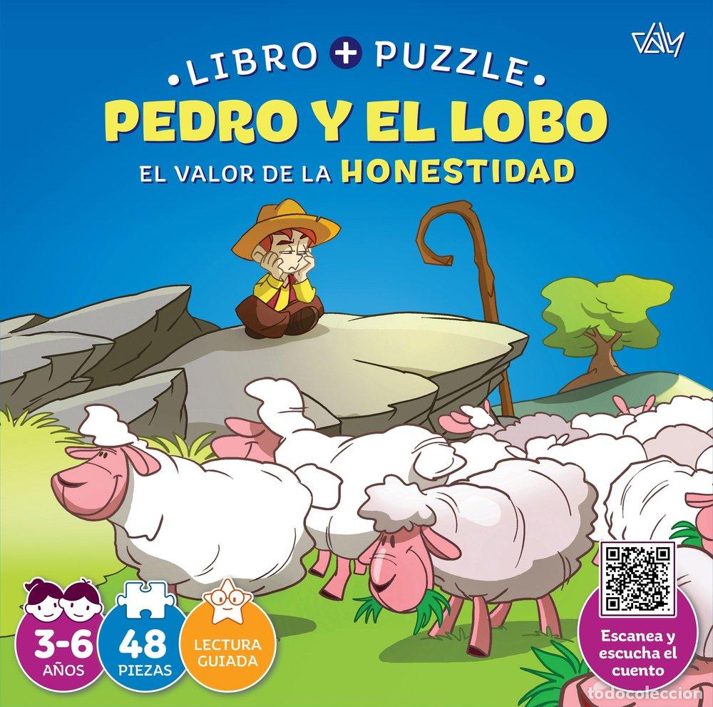 Libros: LIBRO PUZZLE PEDRO Y EL LOBO - AA.VV