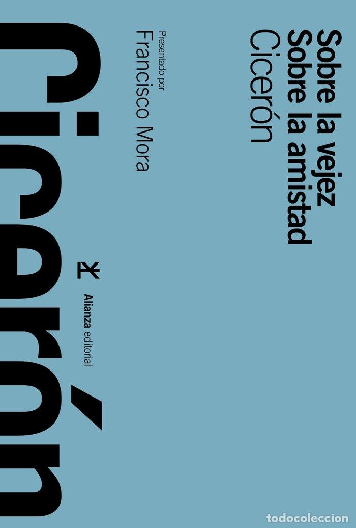 books: SOBRE LA VEJEZ SOBRE LA AMISTAD - CICERON