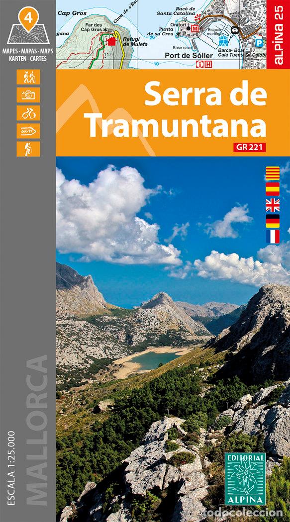 Libros: SERRA DE TRAMUNTANA_ALPINA25 - EQUIPO TECNICO EDITORIAL ALPINA