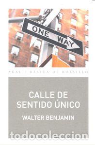 books: CALLE DE SENTIDO UNICO - BENJAMIN, WALTER