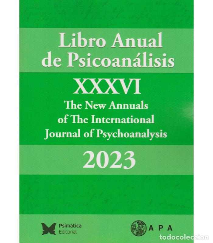 Livres: LIBRO ANUAL DE PSICOANALISIS 2023 - AA.VV.