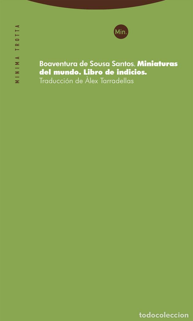 Libri: MINIATURAS DEL MUNDO - SANTOS, BOAVENTURA DE SOUSA