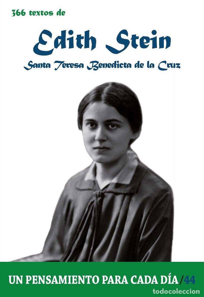 Livres: 366 TEXTOS DE EDITH STEIN - CERVERA BARRANCO, PABLO