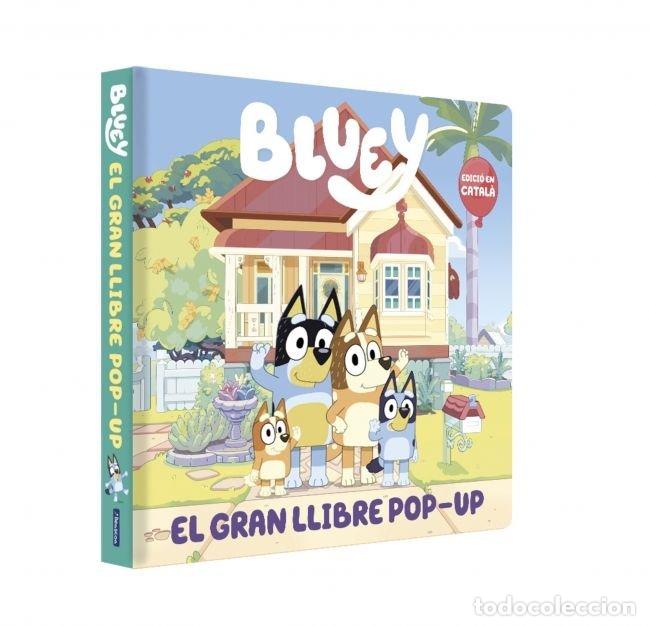 books: BLUEY LLIBRE DE CARTRO AMB SOLAPES EL GRAN LLIBRE POP-UP DE - BLUEY
