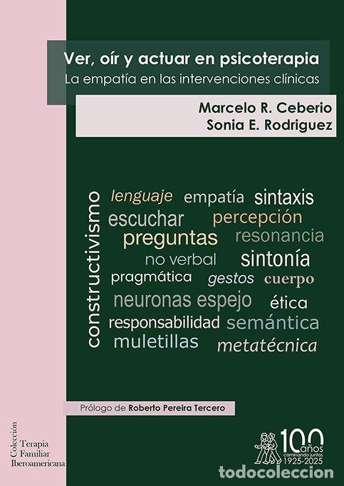 Libros: VER OIR Y ACTUAR EN PSICOTERAPIA - MARCEL CEBERIO