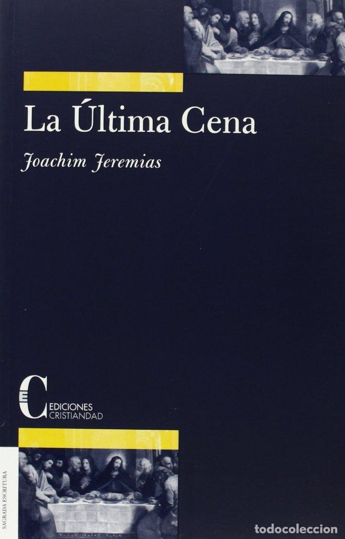 B&uuml;cher: ULTIMA CENA,LA - JEREMIAS, JOACHIM