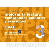 Libros: MEJORAR LA LECTURA 3 (COLOR) ESTIMULAR Y APRENDER - JARQUE GARCIA, JESUS