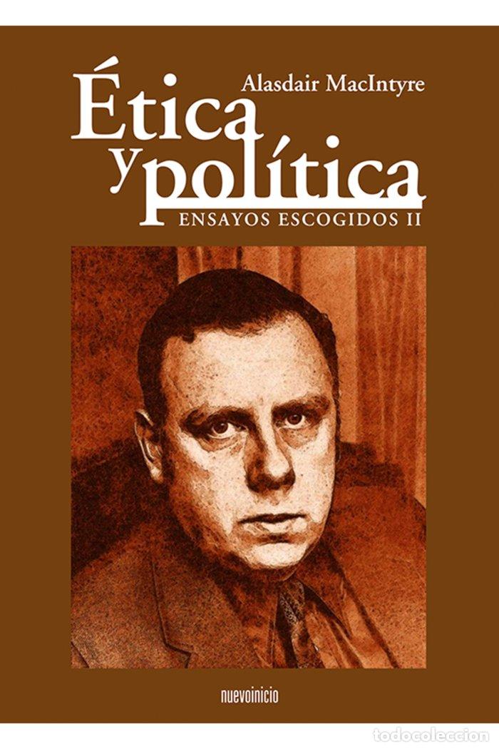Libri: ETICA Y POLITICA - MACINTYRE, ALASDAIR CHALMERS