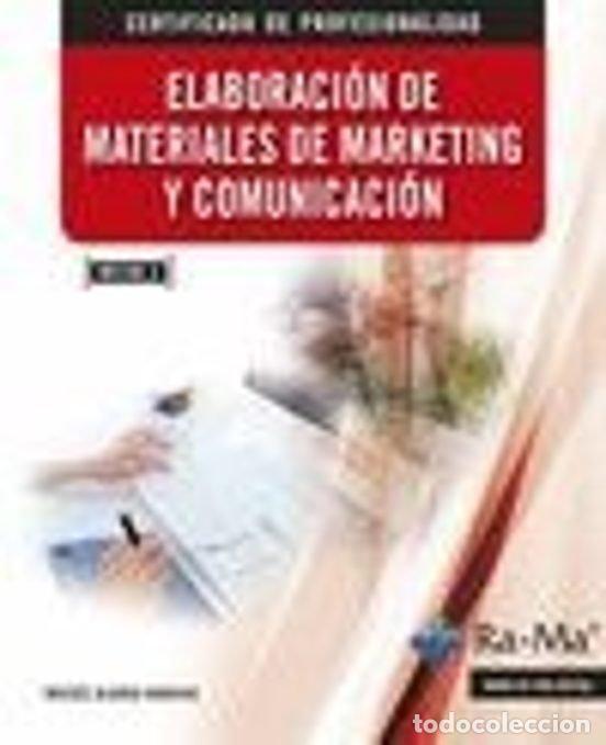 Livros: ELABORACION DE MATERIALES DE MARKETING Y COMUNICACION - ALONSO BARATAS, MOISES