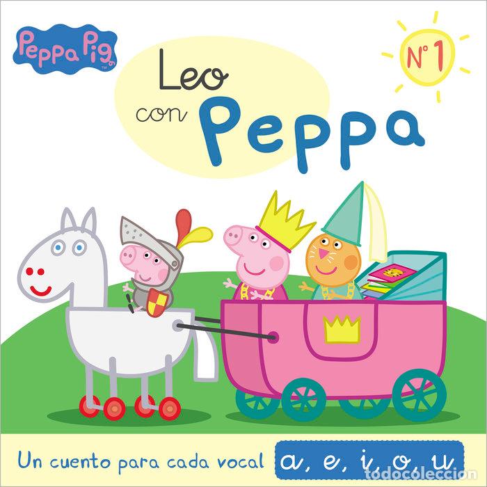 Livres: UN CUENTO PARA CADA VOCAL A E I O U LEO CON PEPPA PIG 1 - AA.VV