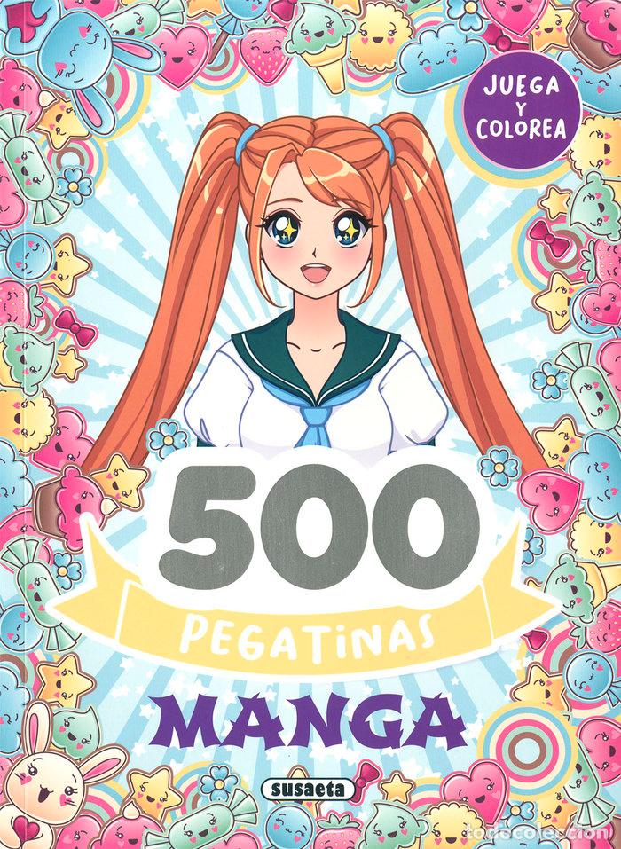Libros: 500 PEGATINAS MANGA - SUSAETA, EQUIPO
