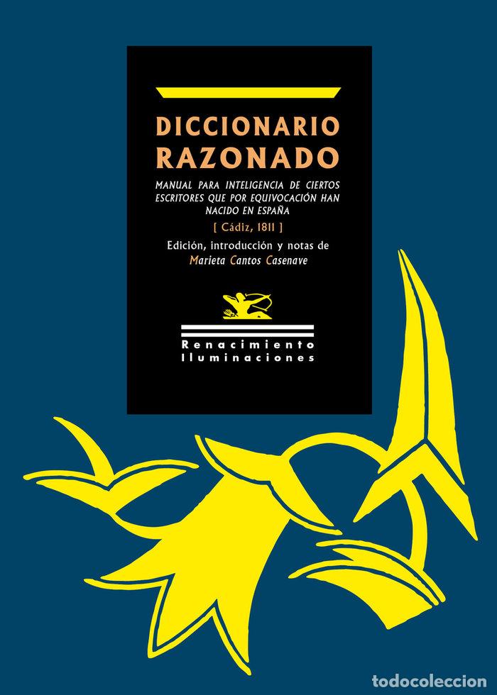 Libros: DICCIONARIO RAZONADO - ANONIMO