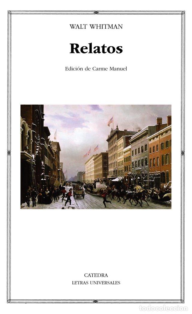 Libri: RELATOS - WHITMAN, WALT
