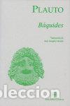 Livros: PLAUTO BAQUIDES BOLSILLO 586 - .