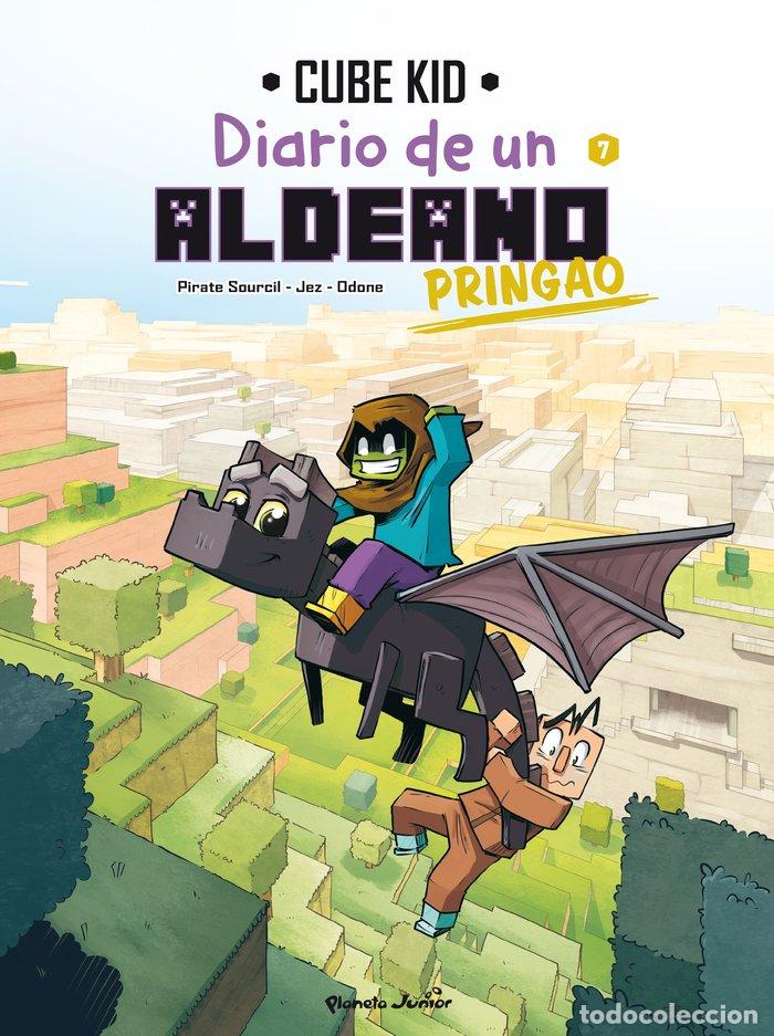 Libros: MINECRAFT DIARIO DE UN ALDEANO PRINGAO COMIC 7 - CUBE KID