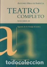 Libri: TEATRO COMPLETO III - GRANJA LOPEZ, AGUSTIN DE LA