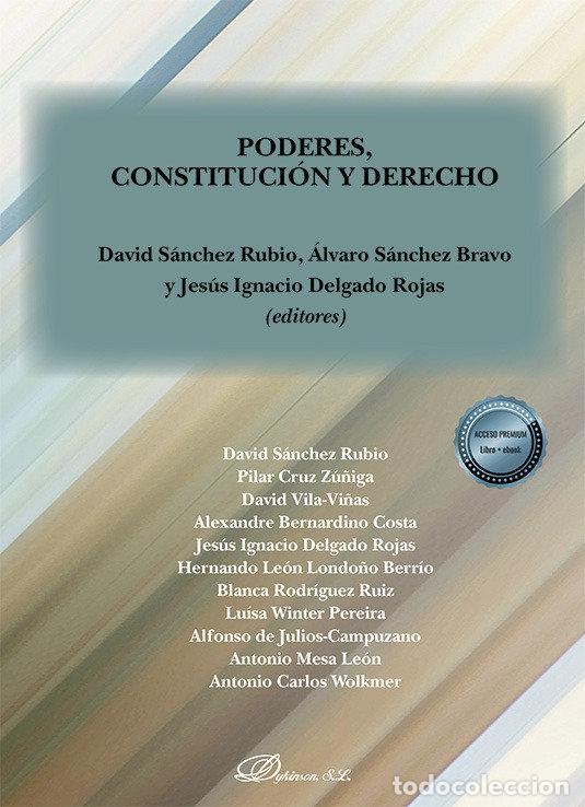 Libros: PODERES CONSTITUCION Y DERECHO - AA.VV