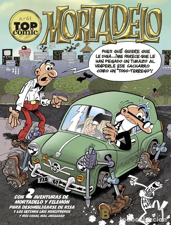 books: TOP COMIC MORTADELO 61 EL BRUJO - IB&Aacute;&Ntilde;EZ, FRANCISCO