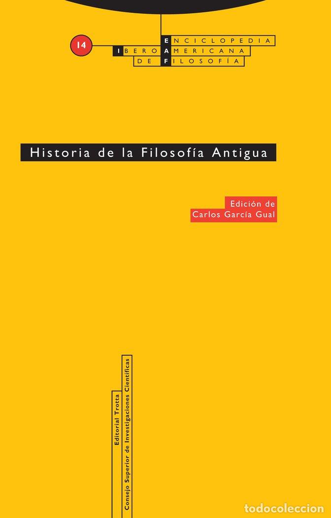 B&uuml;cher: HA.FILOSOFIA ANTIGUA - GARCIA GUAL