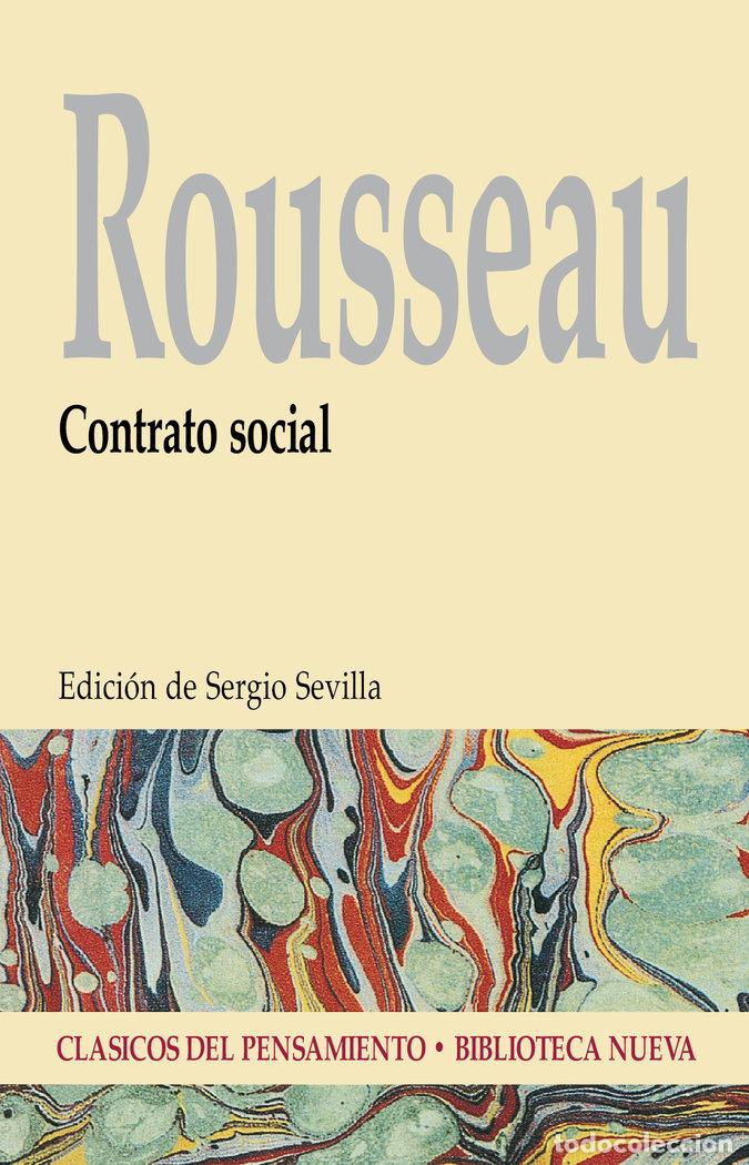 Libros: CONTRATO SOCIAL - ROUSSEAU, JEAN-JACQUES