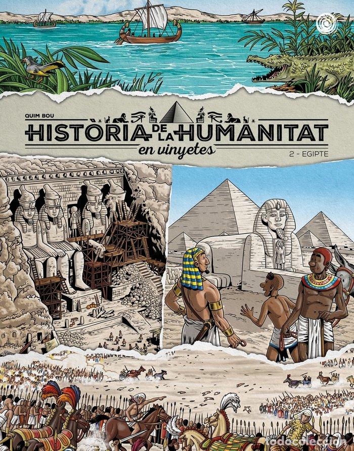Libros: HISTORIA HUMANITAT VINYETES 2 EGIPTE - BOU, QUIM