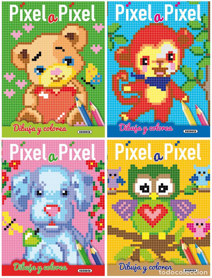 Libros: PIXEL A PIXEL 4 TITULOS SURTIDOS - AA.VV