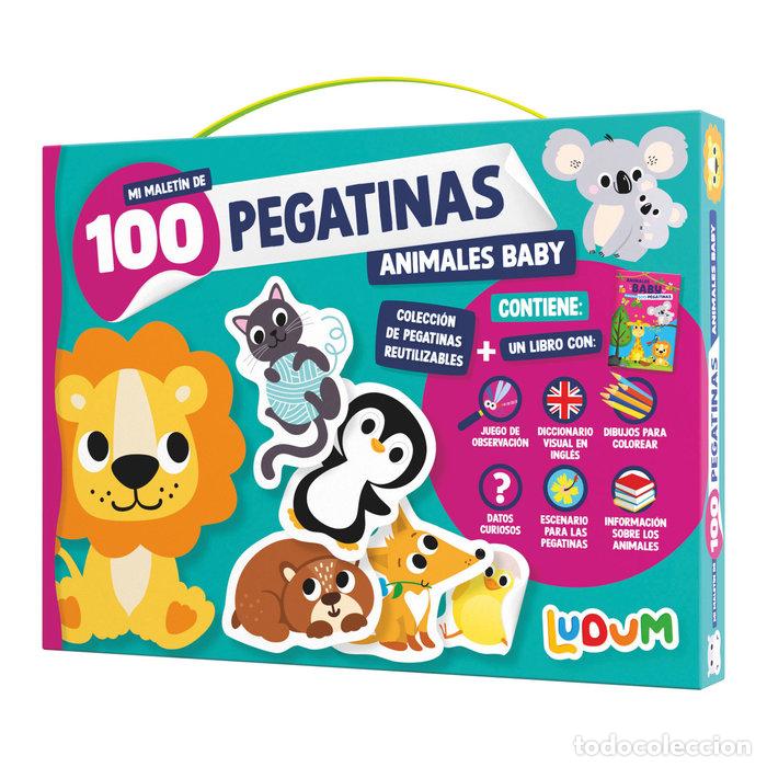 B&uuml;cher: LUDUM MALETIN 100 PEGATINAS ANIMALES BABY - IMAGILAND