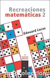 Livres: RECREACIONES MATEMATICAS 2 - LUCAS EDOUARD