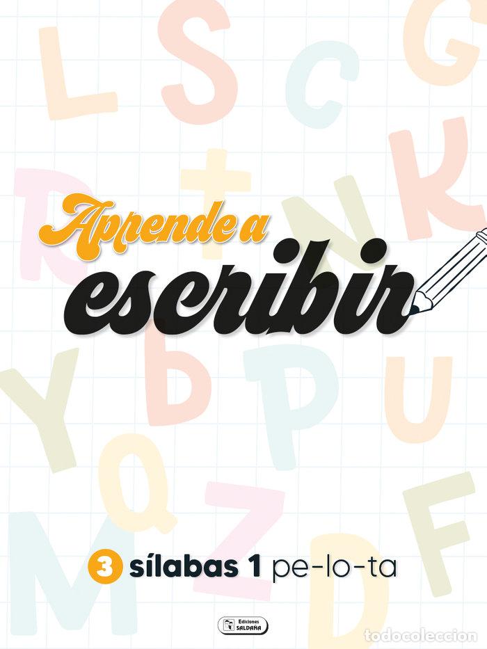 Libros: APRENDO A ESCRIBIR SILABAS 1 - .