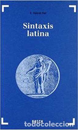 books: SINTAXIS LATINA - VALENTI FIOL, E