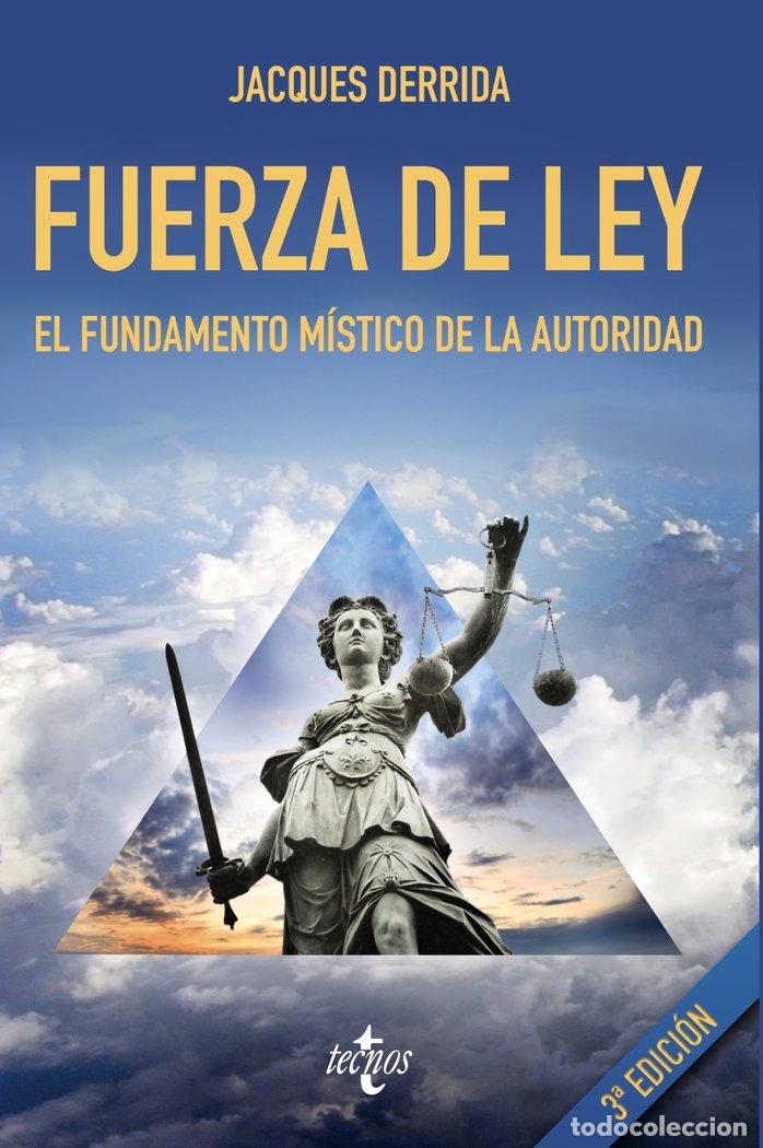 Libros: FUERZA DE LEY - DERRIDA, JACQUES
