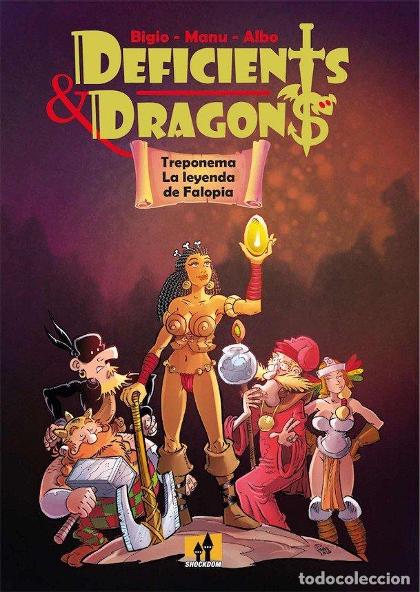 Libros: DEFICIENTS & DRAGONS TREPONEMA LA LEYENDA DE FALOPIA - LUIGI CECTHI